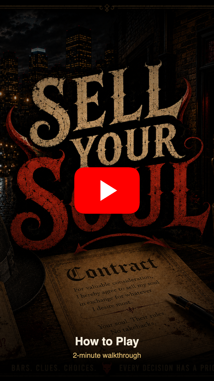 How to play Sell Your Soul — tap to watch