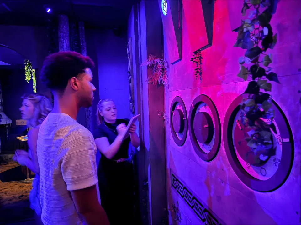 Guests exploring The Tears of Freya together
